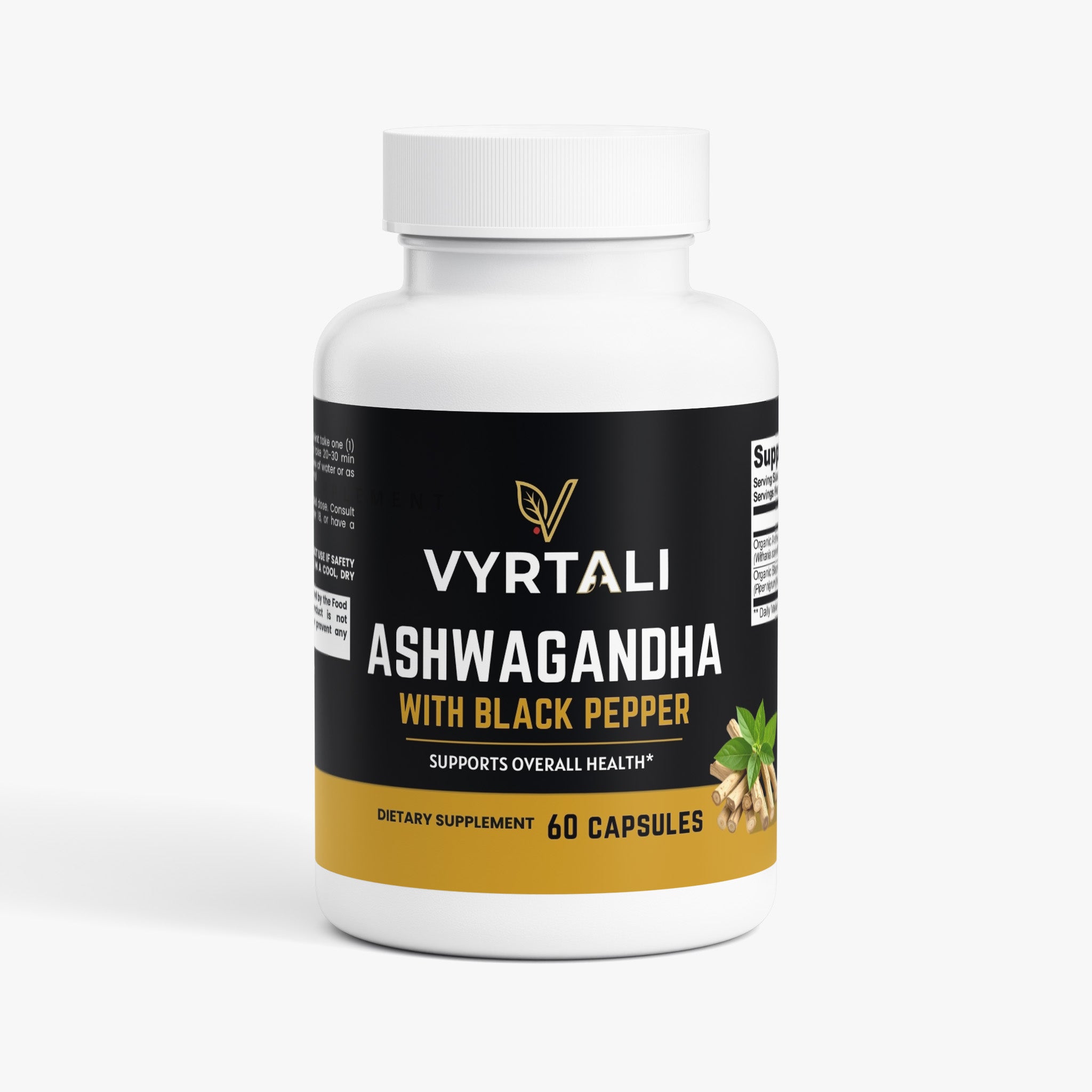 Vyrtali Ashwagandha with Black Pepper